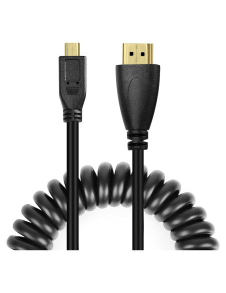 Cable Micro HDMI a HDMI UCEC 0.97m Retráctil 4K 1080P