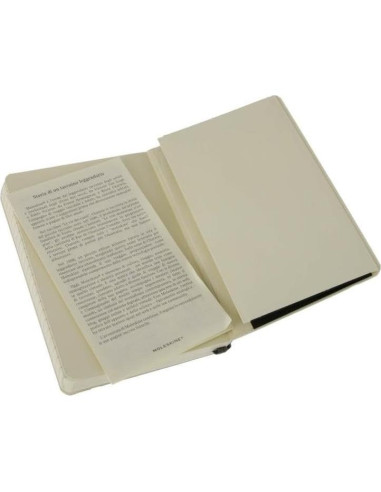 Cuaderno Moleskine Pocket Tapa Blanda Rayado Negro 192 Páginas