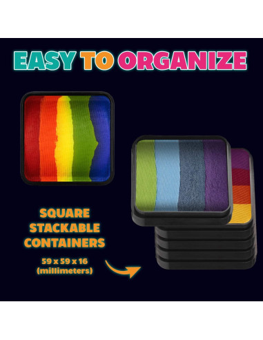 Kraze FX Pastel de Tarta Crepúsculo 25g - Pintura Facial Hipoalergénica