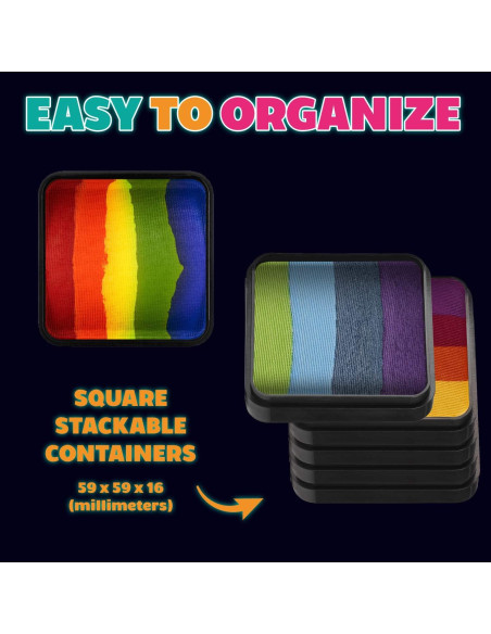 Kraze FX Pastel de Tarta Crepúsculo 25g - Pintura Facial Hipoalergénica