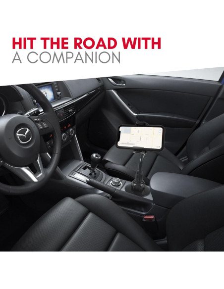 Soporte para Teléfono en Portavasos Macally MCUPXL - Ajustable 10.4 cm