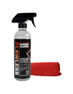 Limpiador de Pantallas Perfecto 0.47L con Paño Microfibra