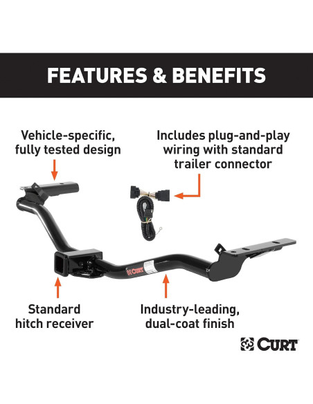 Enganche de Remolque CURT 99303 Clase 3 para Ford Explorer