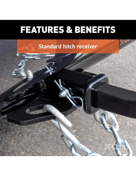 Enganche de Remolque CURT 12091 Clase 2 1587 kg para Ford Fusion