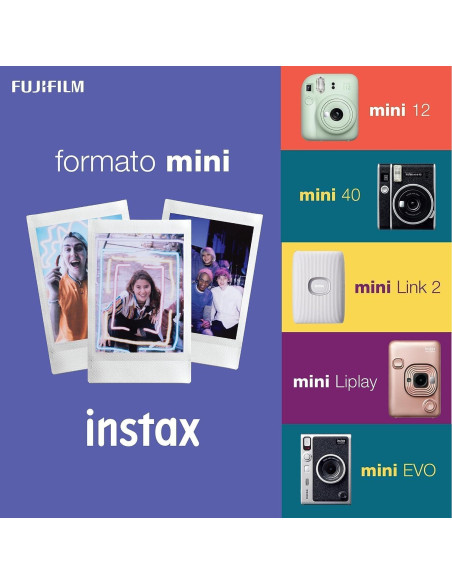 Película Instantánea Fujifilm Instax Mini - 2 Paquete Doble