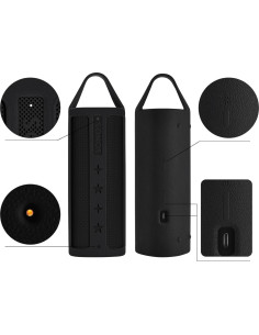 Funda de Silicona DGSYMLXGS para Sonos Roam 2 - Negro 2