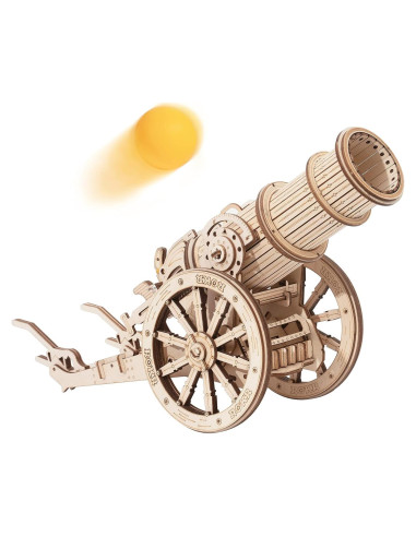 Rompecabezas 3D de Madera ROKR Catapulta DIY - 0.71 kg