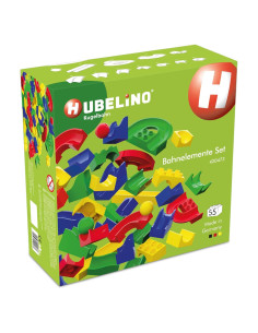 Conjunto de Carrera de Canicas Hubelino 55 Piezas - Hecho en Alemania