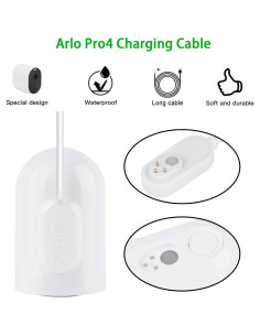 Paquete de 2 Cables de Carga Magnéticos 9M para Arlo Pro 3/4/5S/Ultra 2