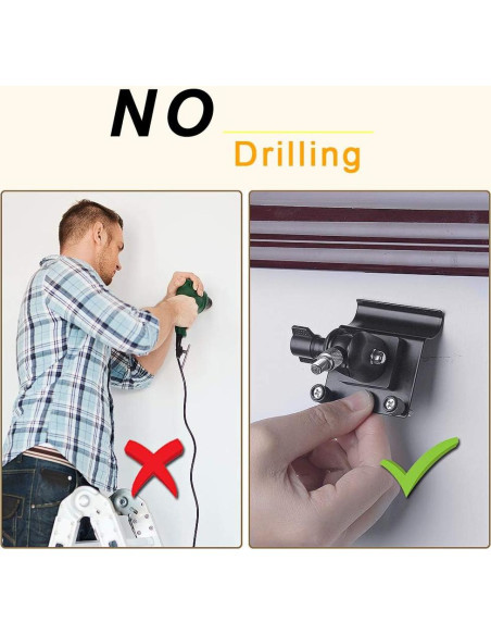 Clips de Vinilo HOLACA para Cámaras de Seguridad - 2 Unidades