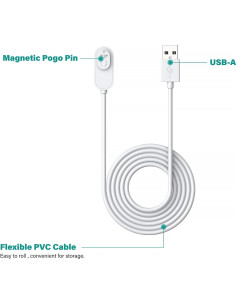 Cable de Carga Magnético TUSITA 3m para Arlo Ultra Pro 3 4 5 2