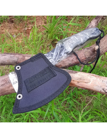 Juego de Hacha y Cuchillo DOOM BLADE para Camping 3 Piezas