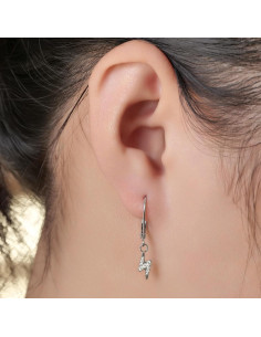 Pendientes Colgantes de Titanio Hipoalergénicos Limerencia F136 2