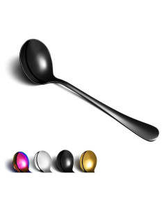 Set de 12 Cucharas de Acero Inoxidable Berglander Negras