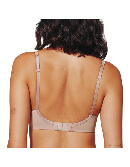 Sostén Clásico Escote en V ThirdLove 36A Taupe Comodidad Diaria