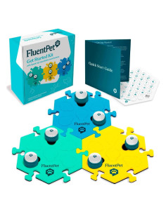 Kit de Inicio FluentPet Speak Up - 6 Botones Grabables para Mascotas
