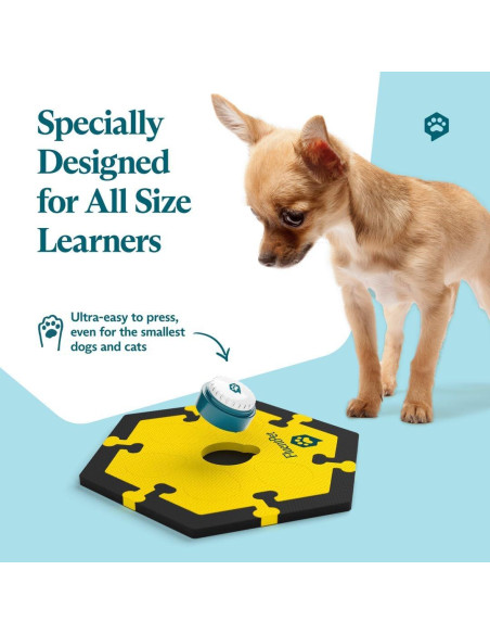 Kit de Inicio FluentPet Speak Up - 6 Botones Grabables para Mascotas