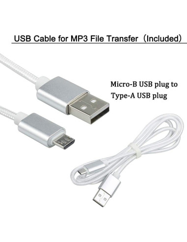 Módulo de Sonido Programable WayinTop 8MB con Botón y USB