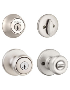 Cerradura de Entrada Kwikset Tylo Níquel Satinado con SmartKey