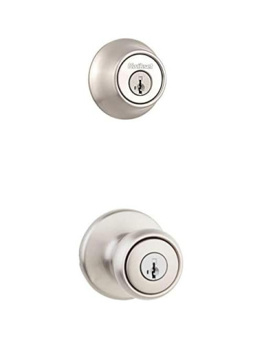 Cerradura de Entrada Kwikset Tylo Níquel Satinado con SmartKey