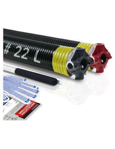 Resortes de Torsión para Puerta de Garaje KaiMinDogz 141.9cm