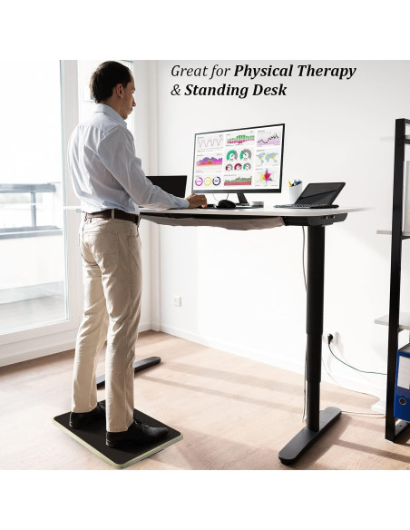 Tabla de Equilibrio Profesional Yes4All de Madera 44.5cm