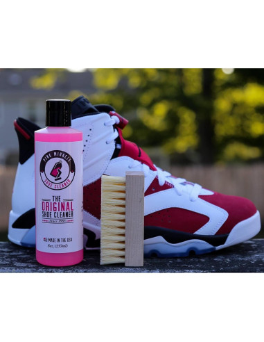 Kit Limpiador de Zapatos Pink Miracle 113.4g con Cepillo