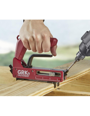 Paquete Herramienta AnglePro 43126 + 100 Tornillos GRK 43127