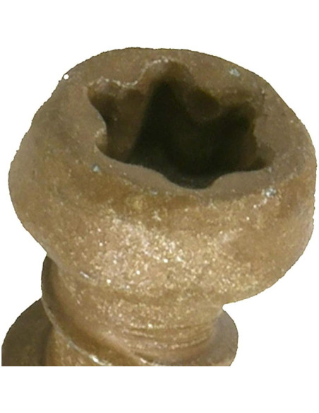 Tornillos para Deck Power Pro 48445 Cerámicos Marrón 75 Pzas