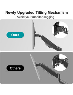 Soporte Doble de Monitor MOUNT PRO para Pantallas de 43" 2