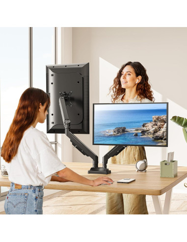 Soporte Doble de Monitor MOUNT PRO para Pantallas de 43"