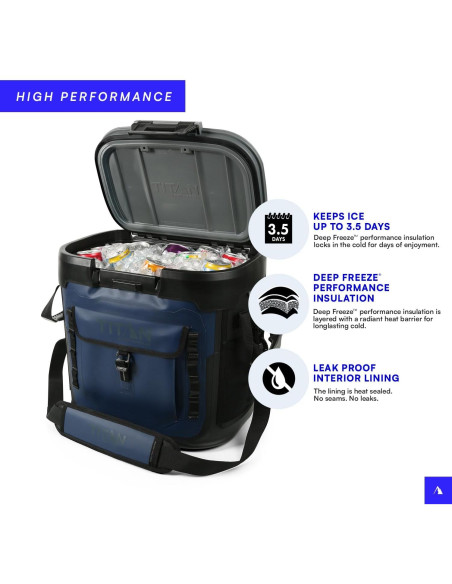 Enfriador Sin Cremallera Titan por Arctic Zone 12.58L