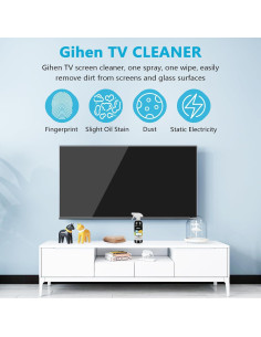 Limpiador de Pantallas Gihen 500 ml para TV, Laptop y Gafas 2