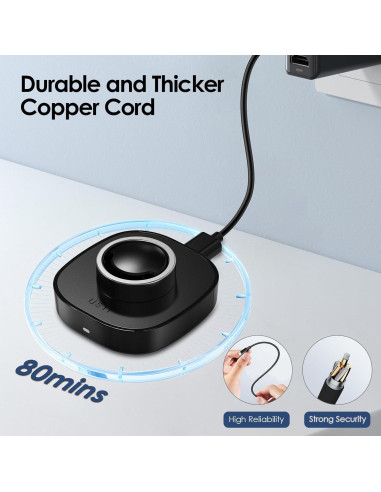 Cargador rápido Oura Ring Gen3 Tamaño 8 USB-C WONJOY