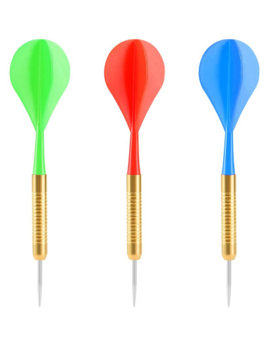 Juego de Dardos de Acero Inoxidable Accmor - 12 Piezas