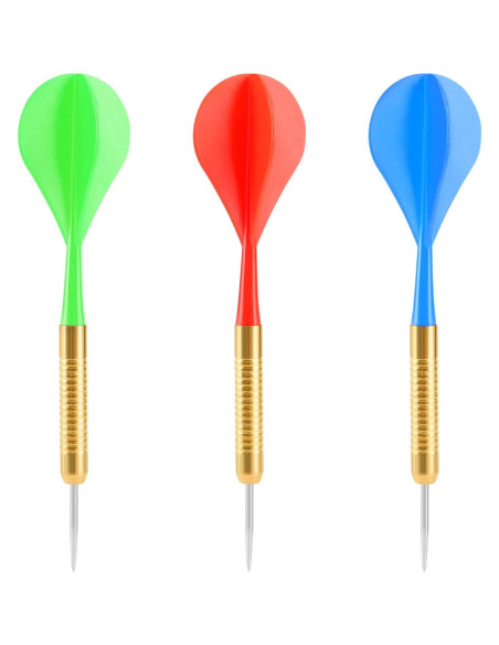 Juego de Dardos de Acero Inoxidable Accmor - 12 Piezas