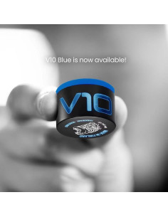 Soporte de Tiza de Billar YEUEK Redondo Aluminio Azul 2