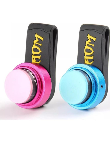 Soporte de Tiza de Billar YEUEK Redondo Aluminio Azul