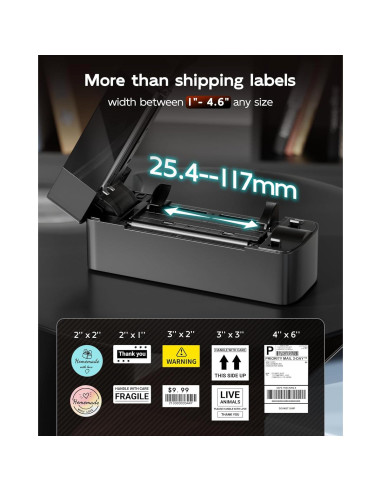 Impresora de Etiquetas Térmicas Itari 245-BT Bluetooth 4x6