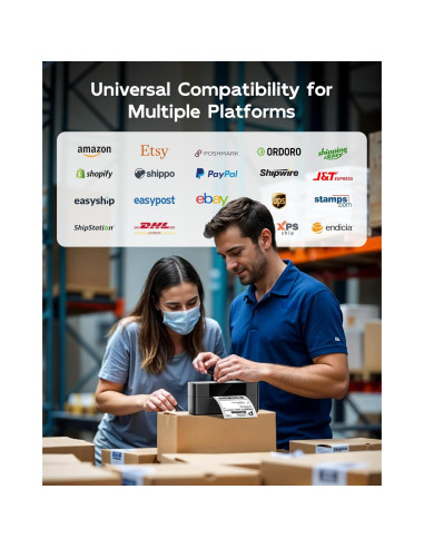 Impresora de Etiquetas Térmicas Itari 245-BT Bluetooth 4x6