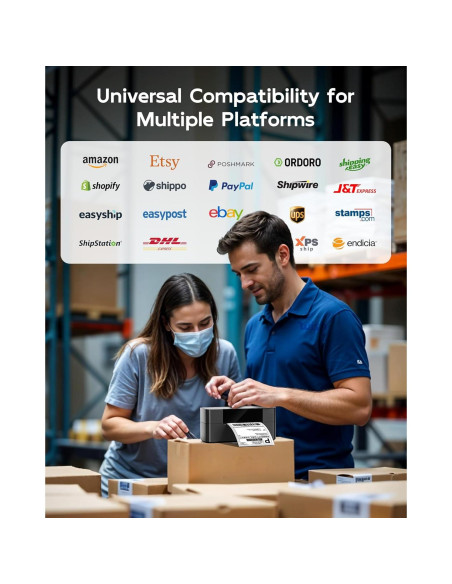 Impresora de Etiquetas Térmicas Itari 245-BT Bluetooth 4x6