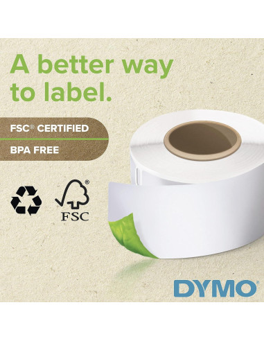 Etiquetas de Envío DYMO 5.4x10.2 cm Autoadhesivas 12 Rollos