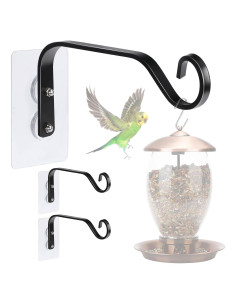 Ganchos para Alimentador de Aves DECOHS - 3 Pcs Alta Capacidad
