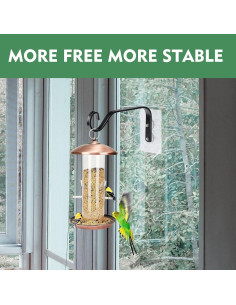 Ganchos para Alimentador de Aves DECOHS - 3 Pcs Alta Capacidad 2