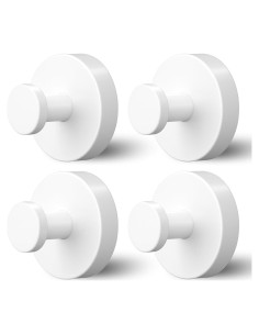 Ganchos de Ducha Removibles WingWider 4 Piezas Blanco