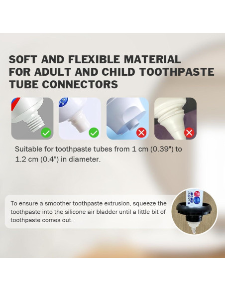 Dispensador Automático de Pasta de Dientes SecWiss TG-03 Blanco