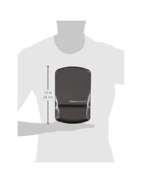 Soporte de Muñeca de Gel Fellowes MICROBAN - Grafito