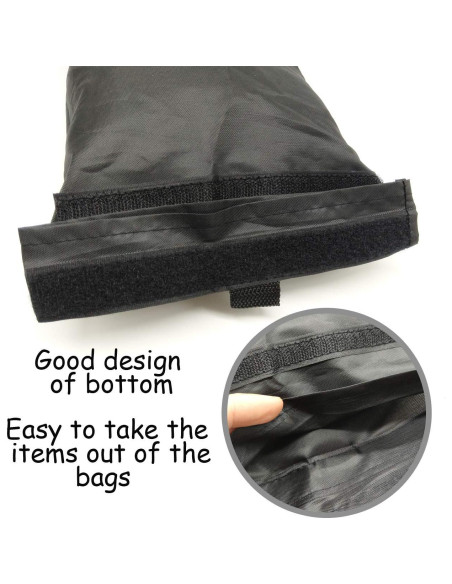 Bolsa de Basura Desmontable TIHOOD 4 Piezas para Coche