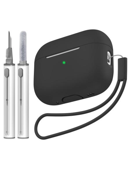 Funda de Silicona para AirPods Pro 2 Tandoler con Kit de Limpieza