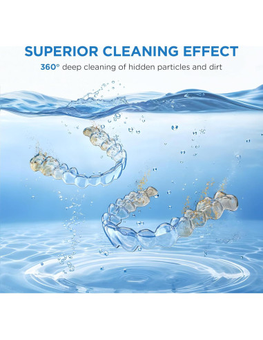 Limpiadora Ultrasónica de Retenedores UEOFEN 200ml 45kHz